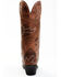 Image #5 - Laredo Women's Distressed Sidewinder Western Boots - Snip Toe, Tan, hi-res