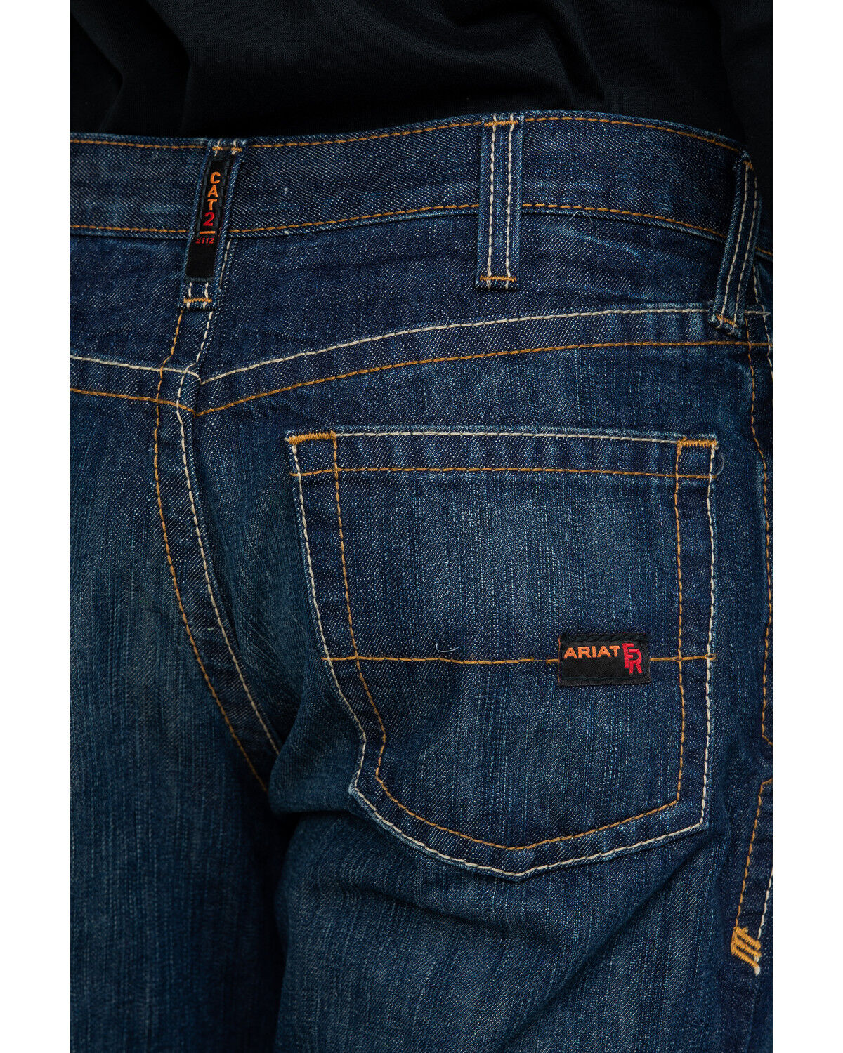 Image #5 - Ariat Men's Shale FR Relaxed Bootcut Work Denim Jeans, Denim, hi-res