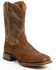 Image #1 - Dan Post Men's Snyder Western Boots - Broad Square Toe, Brown, hi-res