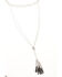 Image #1 - Lainey Wilson Women's Tassel Chain Lariat Necklace, Silver, hi-res