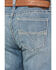 Rock & Roll Denim Men's Double Barrel Light Vintage Wash Relaxed Straight Stretch Jeans, Light Wash, hi-res