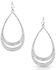 Montana Silversmiths Women's Think Twice Teardrop Earrings, Silver, hi-res