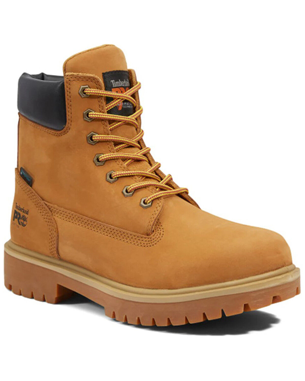 Image #1 - Timberland PRO Men's 6" Direct Attach 200G Insulated Waterproof Work Boots - Soft Toe, Brown, hi-res