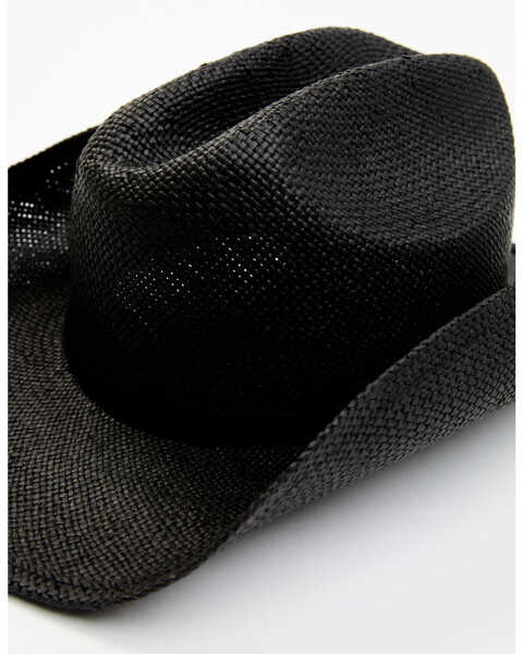 Image #2 - Idyllwind Women's Pioneer Lane Straw Cowboy Hat, Black, hi-res