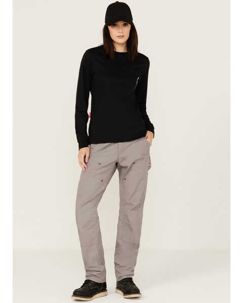 Image #1 - Dovetail Workwear Women's Anna Ultra Light Trail Pant , Grey, hi-res
