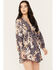 Image #2 - Free People Women's Soli Mini Dress, Dark Blue, hi-res