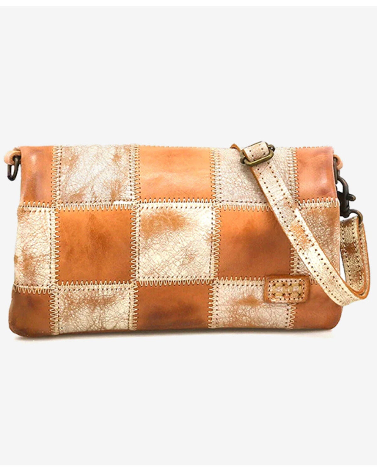 Bed Stu Women's Cadence PW Crossbody Bag, Tan, hi-res