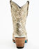 Image #5 - Boot Barn X Lane Women's Exclusive Dolly Metallic Leather Western Bridal Booties - Snip Toe, Gold, hi-res