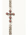 Image #2 - Shyanne Women's Cross And Beaded Chain Layered Bracelet Set - 4 Piece Set, Pink, hi-res