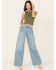 Image #2 - Free People Women's Hayley Racerback Brami, Olive, hi-res