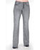 Image #1 - Cowgirl Tuff Women's Straight Up Stripe Trouser, Blue, hi-res