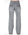 Image #2 - Cowgirl Tuff Women's Straight Up Stripe Trouser, Blue, hi-res