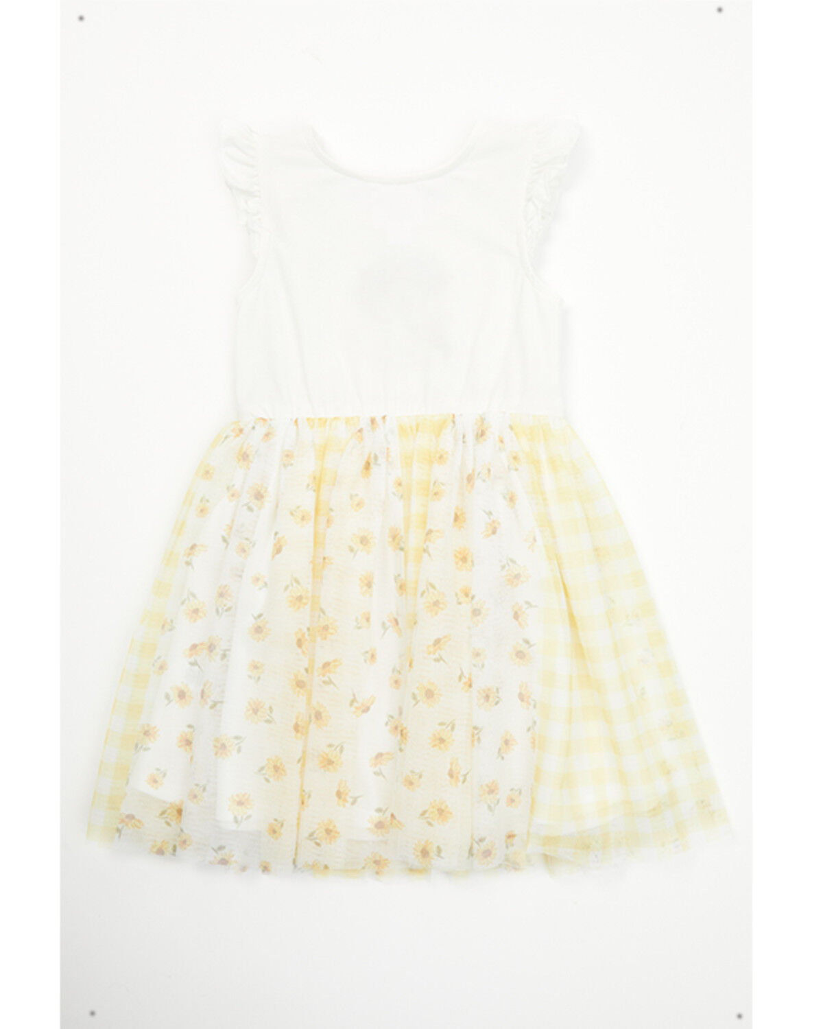 Image #3 - Sugar California Toddler Girls' Horse Prairie Dress, Yellow, hi-res