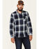 Image #1 - Flag & Anthem Men's McLenna Vintage Plaid Long Sleeve Snap Western Shirt, , hi-res