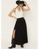 Image #1 - Shyanne Women's Lace Inset Maxi Skirt, Black, hi-res