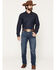 Image #1 - Ariat Men's M2 Kenny Dark Wash Relaxed Straight Stretch Denim Jeans, Dark Wash, hi-res