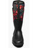 Bogs Women's Mesa Super Flowers Farm Boots - Soft Toe, Black, hi-res