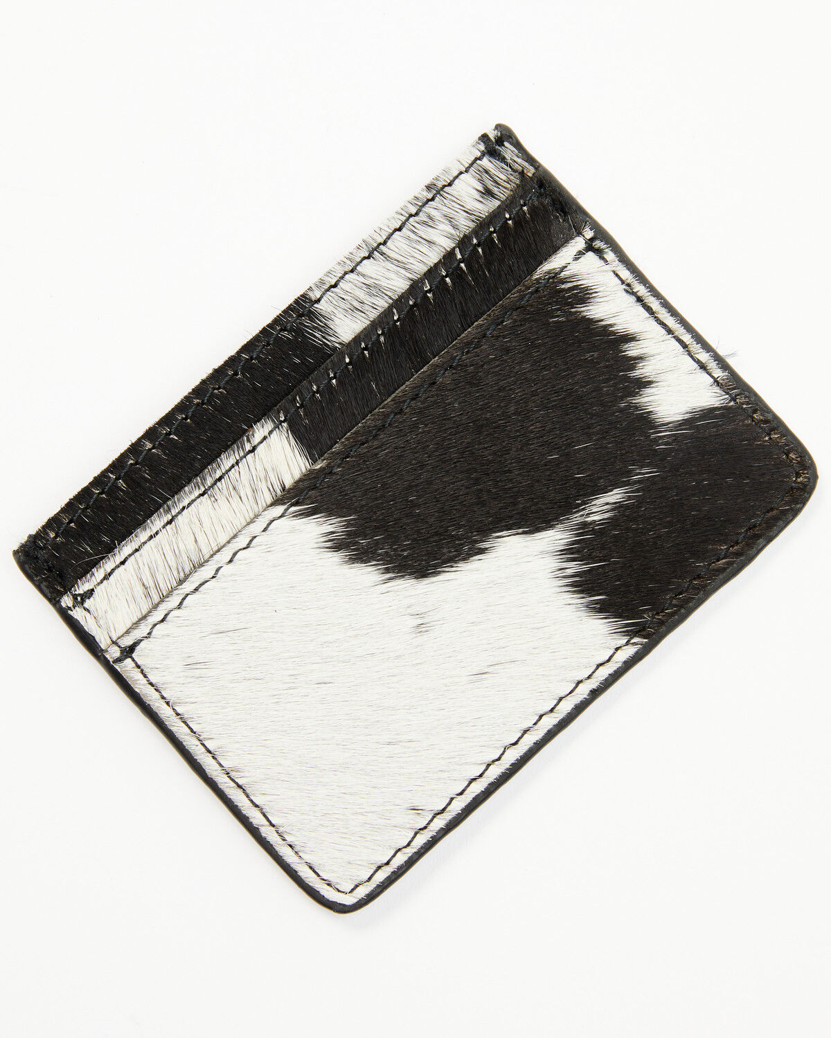 Image #3 - Shyanne Women's Meadow Hairon Leather Credit Card Wallet, Black, hi-res