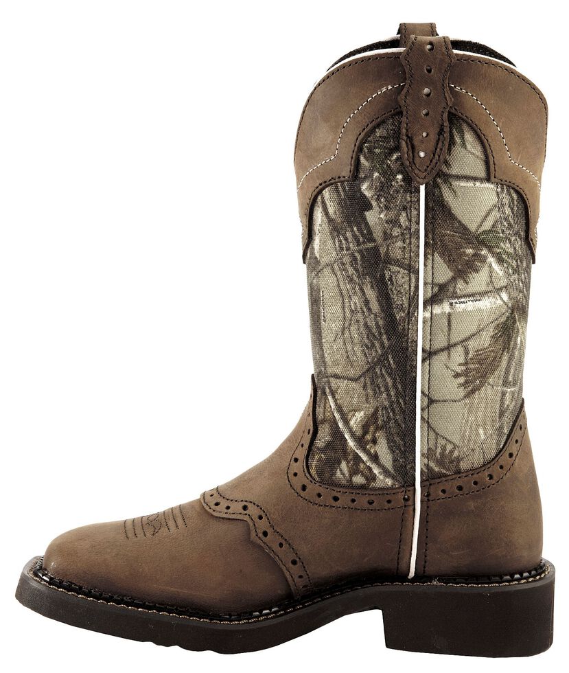 Justin Gypsy Women's Raya Camo Cowgirl Boots - Square Toe | Sheplers