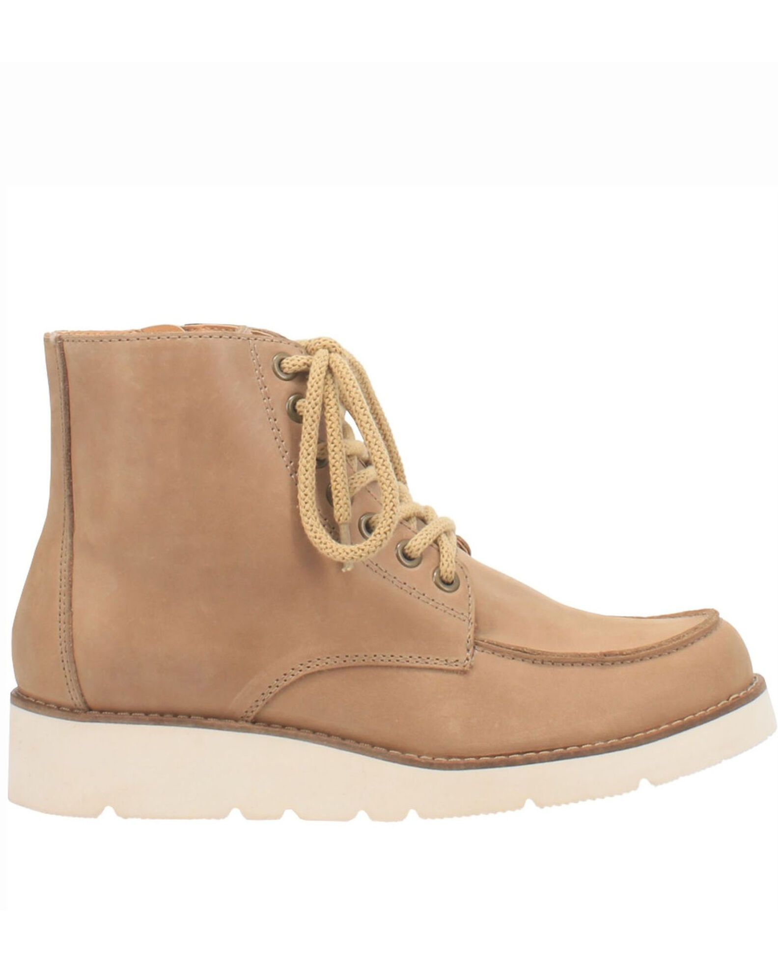 Image #2 - Dingo Women's Rosie Casual Shoes - Moc Toe, Natural, hi-res