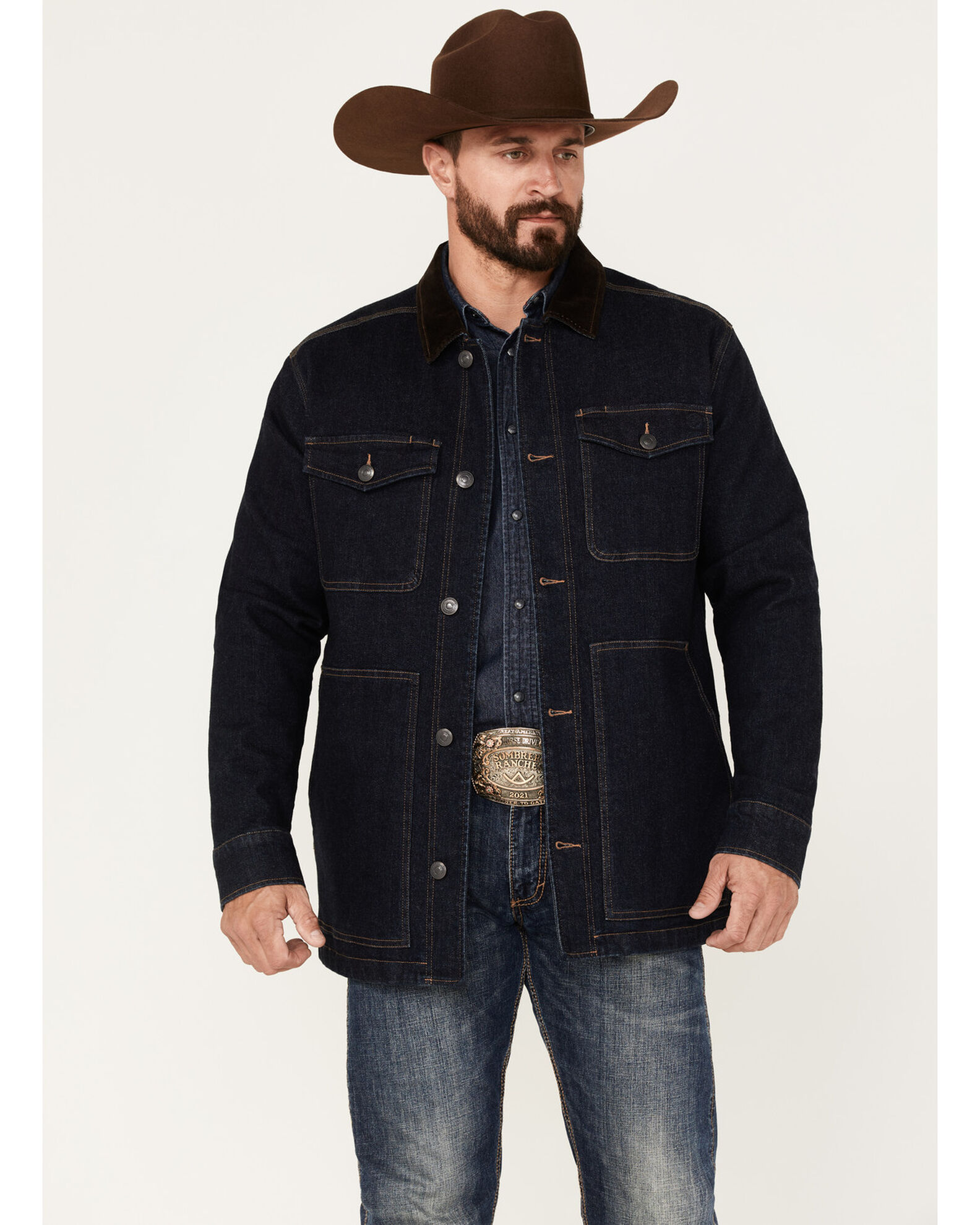 Denim jacket with flannel store