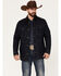Image #1 - Blue Ranchwear Men's Rancher Flannel Lined Denim Jacket, Dark Blue, hi-res