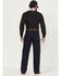 Image #3 - Forge Workwear Men's FR Relaxed Bootcut Canvas Pants, Navy, hi-res