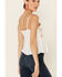 Image #5 - Patrons of Peace Women's Margo Floral Embroidered Cami Top, White, hi-res