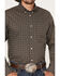 Image #3 - Cody James Men's Money Maker Print Long Sleeve Button-Down Western Shirt, Dark Brown, hi-res