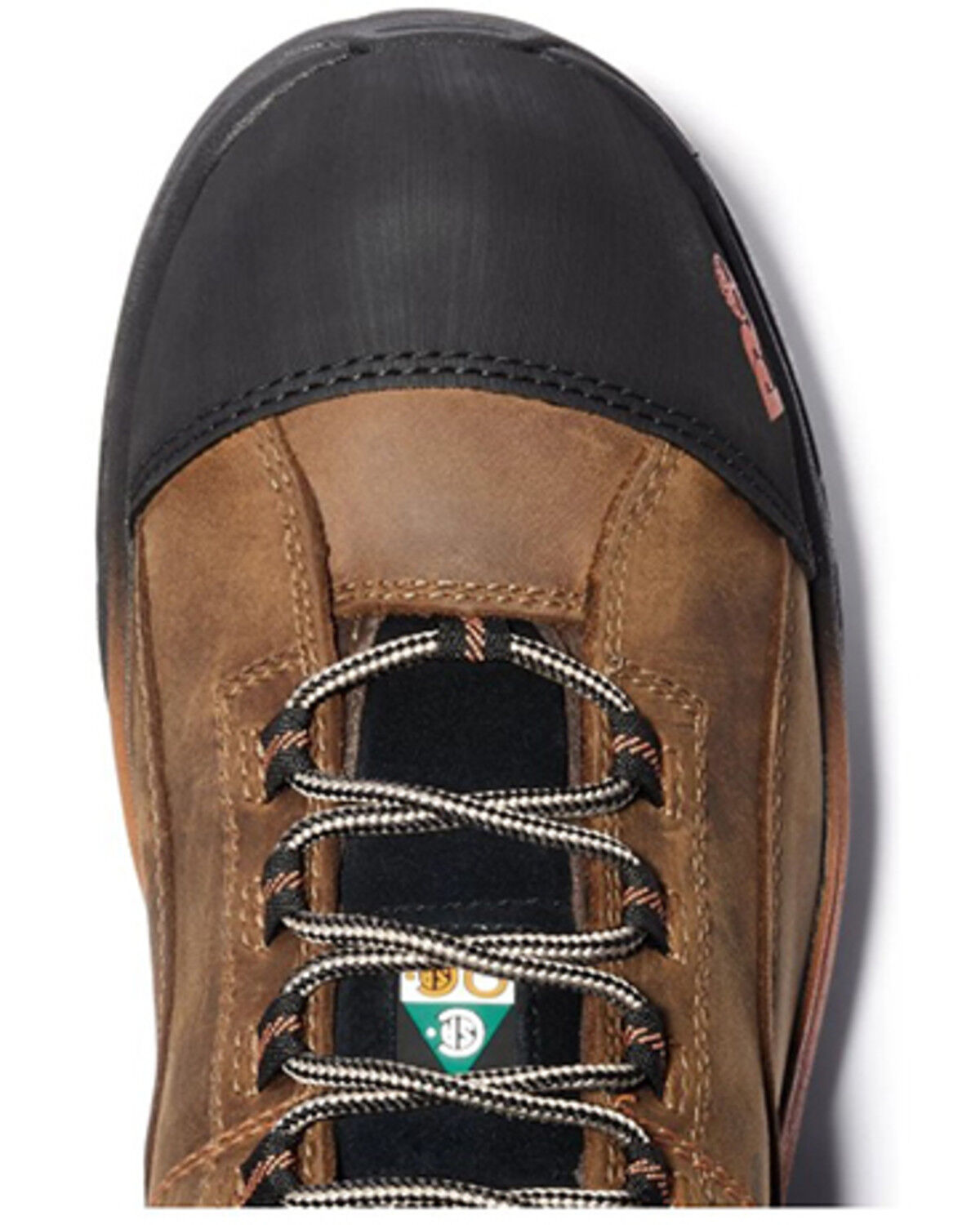 Image #4 - Timberland PRO Men's 6" Waterproof Work Boots - Composite Toe, Brown, hi-res
