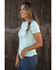 Image #2 - Kimes Ranch Women's Aqua Outlier Logo Short Sleeve Tee, Aqua, hi-res