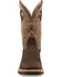 Twisted X Men's Lite Western Work Boots - Broad Square Toe, Taupe, hi-res