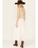Image #4 - Revel Women's Knit Bodice Tiered Maxi Dress, White, hi-res