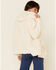 Image #3 - Derek Heart Women's Fuzzy Hooded Open Front Cardigan , , hi-res