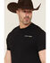 Image #3 - Cody James Men's Freedom 250th Anniversary Short Sleeve Graphic T-Shirt, Black, hi-res