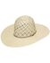 Image #1 - Twister 10X Straw Cowboy Hat, Ivory, hi-res