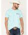 Image #2 - RANK 45® Men's Breaking Barriers Short Sleeve Graphic T-Shirt, Mint, hi-res