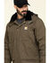 Image #3 - Carhartt Men's Full Swing Steel Work Jacket, Dark Grey, hi-res