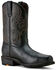 Image #1 - Ariat Men's Ironside Pull-On Work Boots - Steel Toe, Black, hi-res