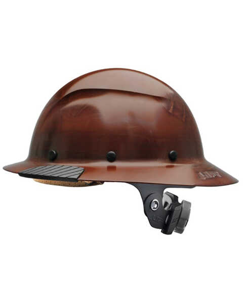 Image #4 - Lift Safety Dax Fiber Resin Full Brim Hard Hat , Brown, hi-res