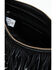 Image #3 - Shyanne Women's Maren Suede Fringe Shoulder Bag, Black, hi-res