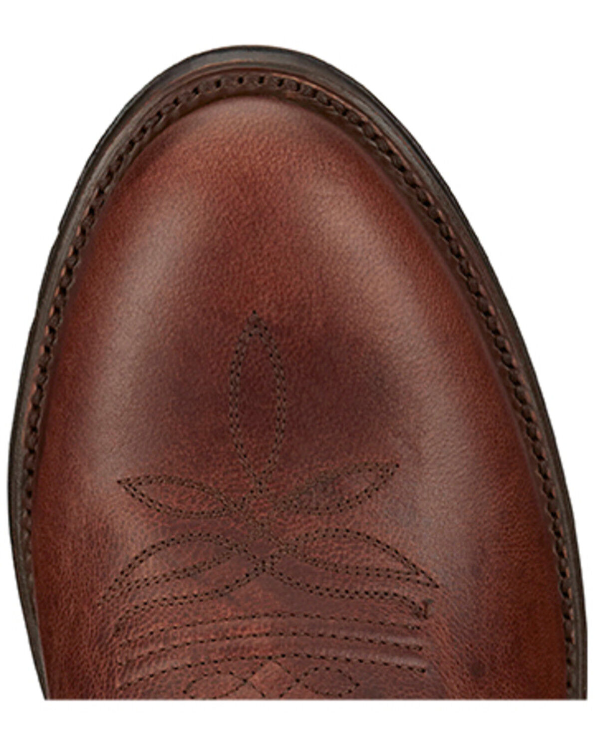 Image #6 - Tony Lama Men's Lenado Western Boots - Round Toe, Cognac, hi-res