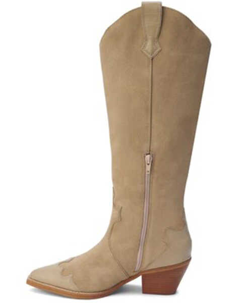 Image #3 - Coconuts by Matisse Women's Belmont Tall Western Boots - Snip Toe , Natural, hi-res