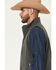 Image #2 - Ariat Men's Americana Logo Concealed Carry Softshell Vest, Charcoal, hi-res