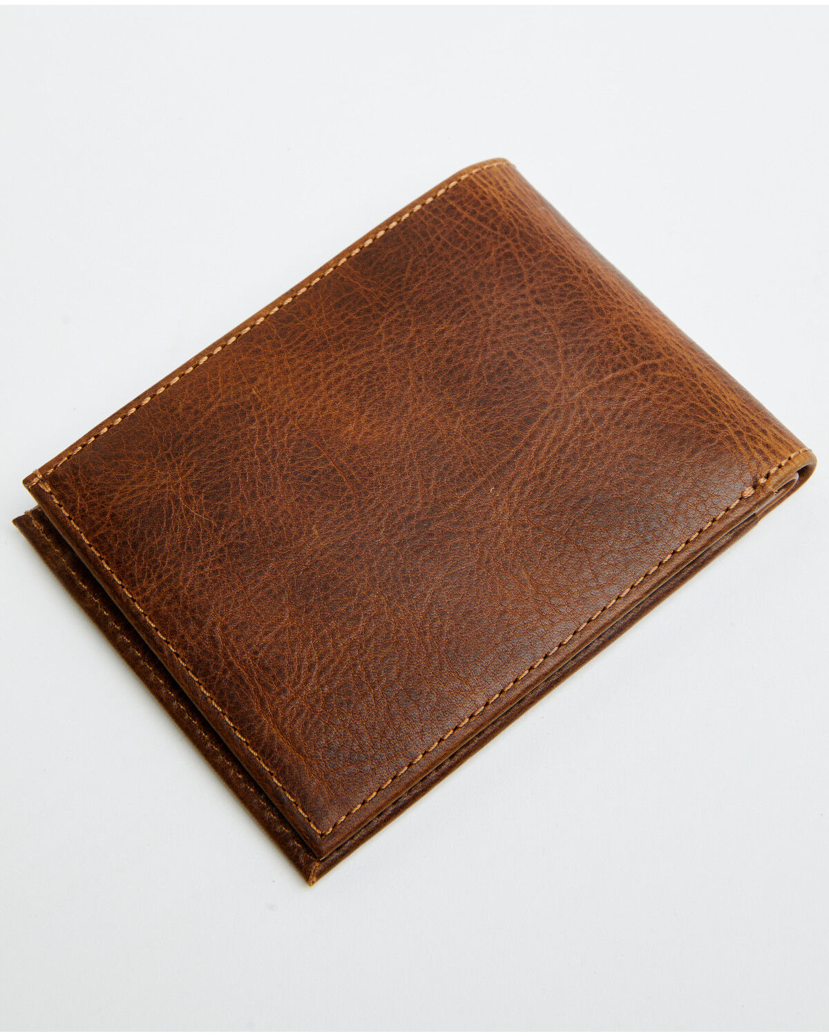 Image #2 - Cody James Men's Southwestern Woven Leather Bi-Fold Wallet, Navy, hi-res