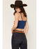 Image #4 - Shyanne Women's Stars And Stripes Sleeveless Cropped Tank Top, Red/white/blue, hi-res