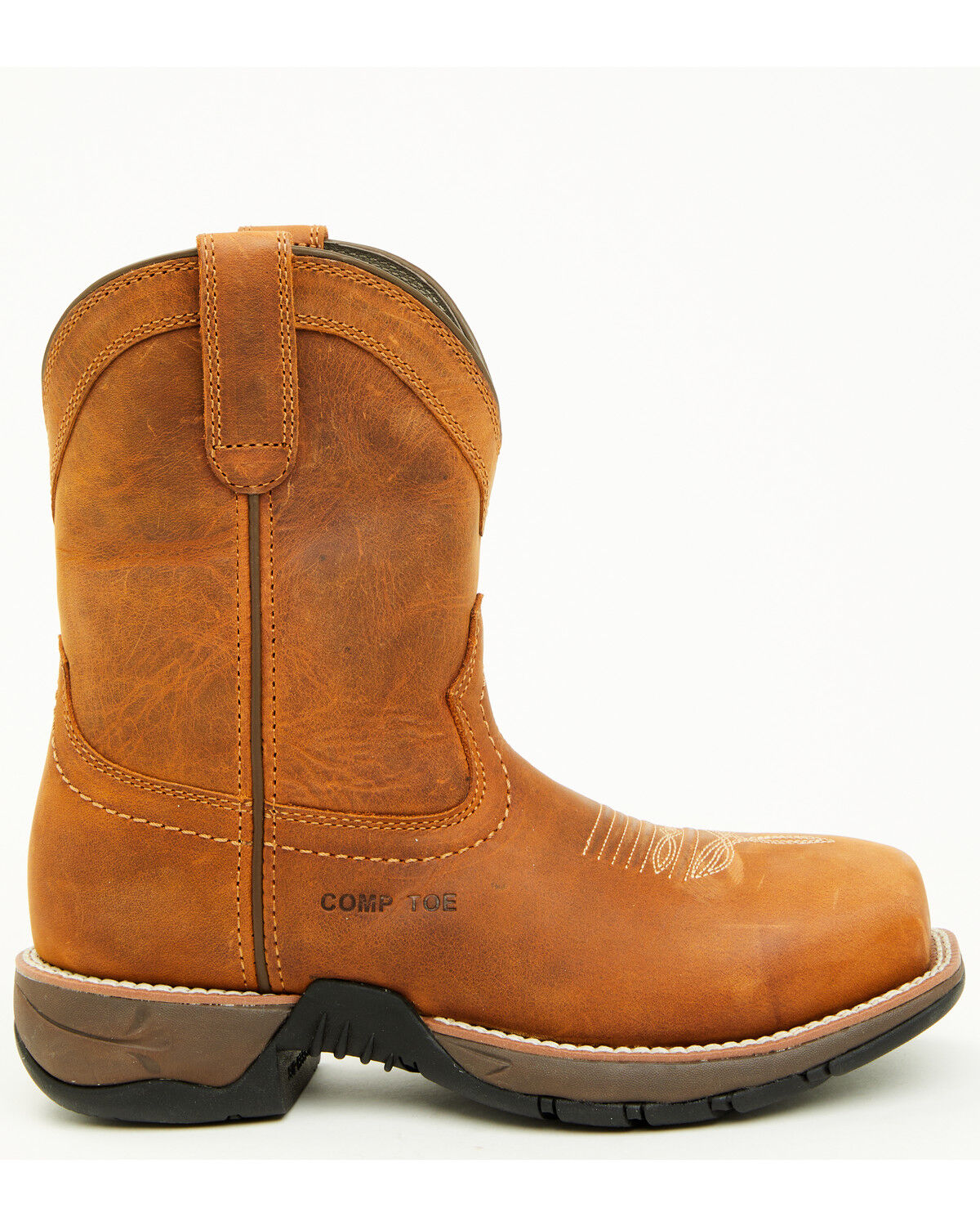 Image #2 - Shyanne Women's 8" Lite Work Boots - Composite Toe, Rust Copper, hi-res