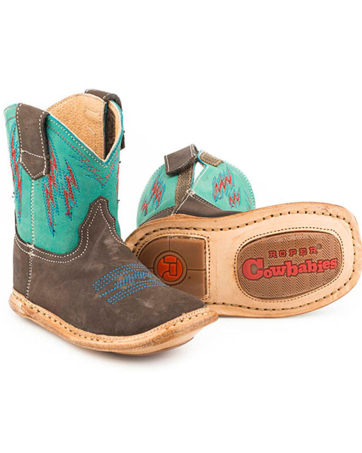 Old West Kids Boots Unisex-Baby Poppets Infant/Toddler boots 