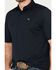 Cinch Men's ARENAFLEX Polo, Navy, hi-res