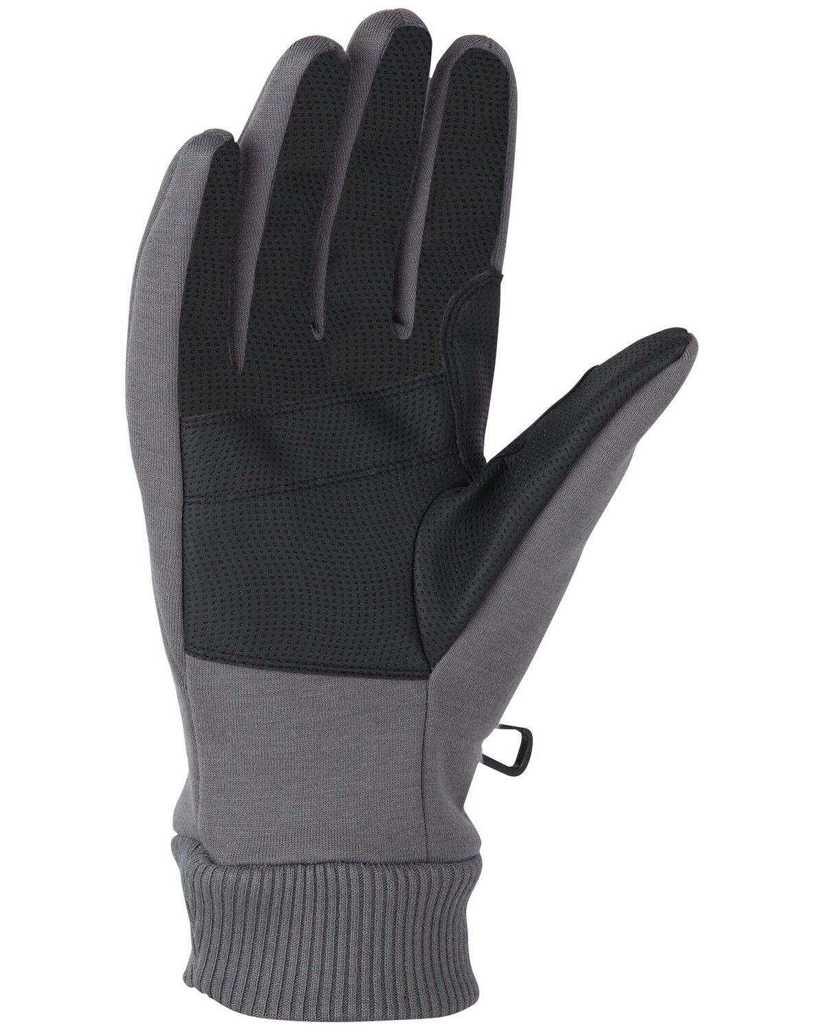 Image #2 - Carhartt Men's Wind Fighter&reg; Thermal-Lined Fleece Touch-Sensitive Knit Cuff Gloves, Grey, hi-res